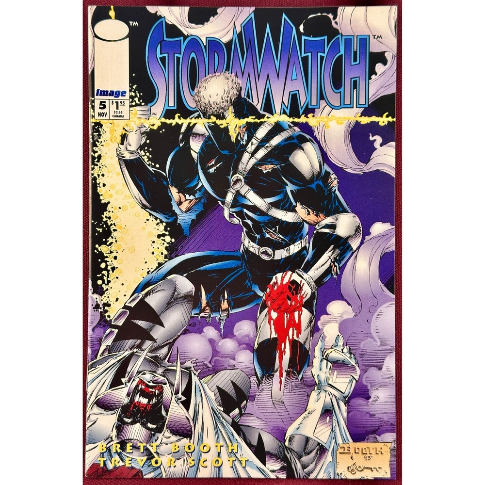 Stormwatch 5 Image Comics 1993 Brett‎ Booth Trevor Von Eeden